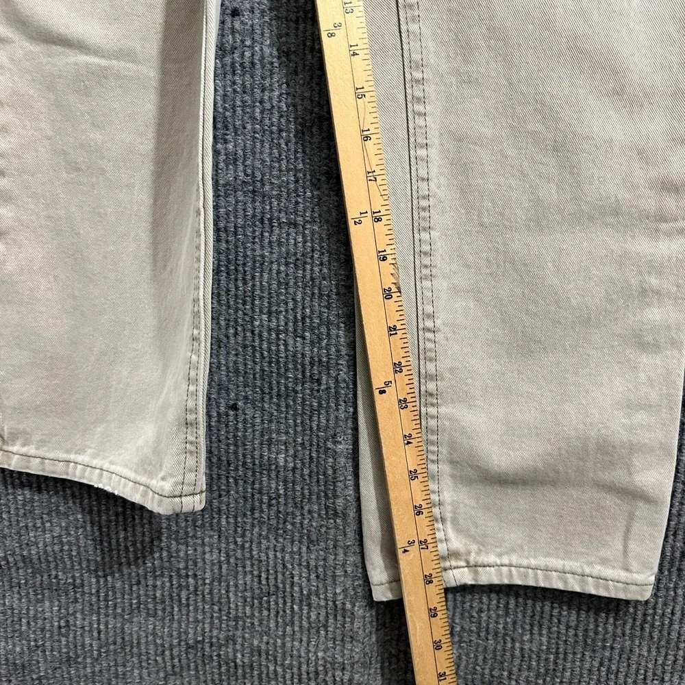 Lee Mens Chino Pants Size 38 Beige Casual Straight Leg Flat Front‎ Mid Rise